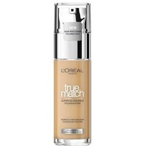L’Oréal Paris True Match Foundation - 5.N - Natuurlijk Dekkende Foundation met Hyaluronzuur en SPF 16 - 30ml - Vegan