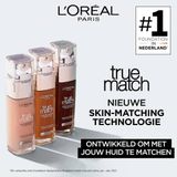 L’Oréal Paris True Match Foundation - Natuurlijk dekkende foundation met Hyaluronzuur en SPF 16 - 7R/C - 30 ml