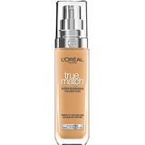 L’Oréal Paris True Match Foundation - 6,5D/W - Natuurlijk Dekkende Foundation met Hyaluronzuur en SPF 16 - 30ml - Vegan