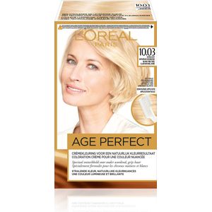 L’Oréal Paris Excellence Age Perfect 10.03 - Extra Licht Goudblond - Permanente Haarverf