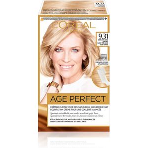 L'Oréal Paris Excellence Age Perfect haarkleuring - 9.31 Zeer Licht Goud asblond