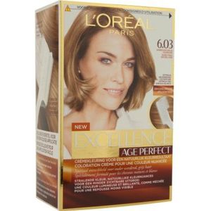 L’Oréal Paris Excellence Age Perfect 6.03 - Donker Goudblond - Permanente Haarverf