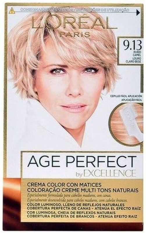 Permanente Anti-Veroudering Kleur Excellence Age Perfect L'Oreal Make Up Blond