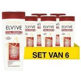 L'Oréal Paris Elvive Total Repair 5 - Shampoo - 250ml - Beschadigd haar - 6x