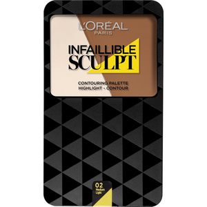 L'Oréal - Infallible Sculpt Contouring Palette - 03 Medium - Crème - Poeder