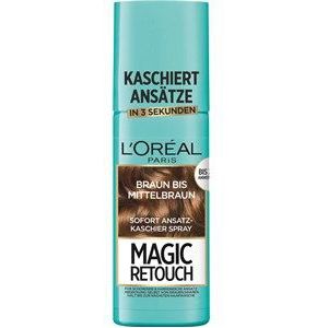 L'Oréal Paris Magic Retouch 75 ml zwarte verfsprays, verpakking van 1
