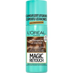 L’Oréal Paris Magic Retouch Middenbruin - Camouflerende Uitgroeispray - 75 ml