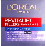 L’Oréal Paris - Revitalift Filler - Nachtcrème - Hydraterend - Plumping Effect