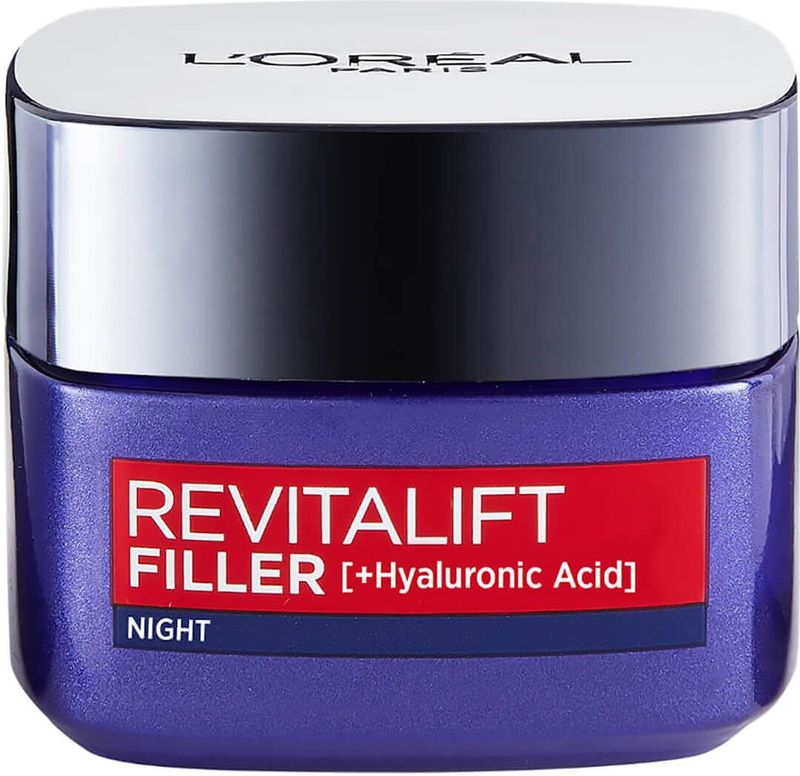 L’Oréal Paris - Revitalift Filler - Nachtcrème - Hydraterend - Plumping Effect