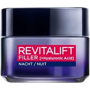 L’Oréal Paris Revitalift Filler Hyaluronzuur Nachtcrème Anti-veroudering - 50ml