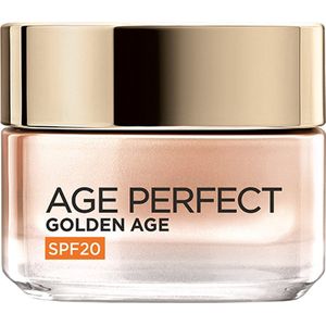 L'Oréal Paris Golden Age Age Perfect Versterkende Dagcrème met SPF 20 - 50 ml - Voor de Rijpe en Doffe Huid