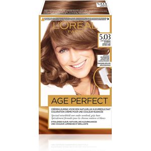 L’Oréal Paris Age Perfect 5.03 - Licht Goudbruin - Permanente Haarverf