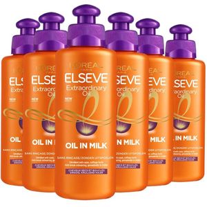 L'Oréal Paris Elsève Extraordinary Oil Krullen Oil In Milk - 6 x 200ml