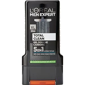 L'Oréal Paris Men Expert Total Clean 5-in-1 douchegel, 5-in-1 voor mannen,verpakking van 6