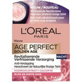 Lâ€™OrÃ©al Paris Skin Expert Age Perfect Golden Age NachtcrÃ¨me - 50ml