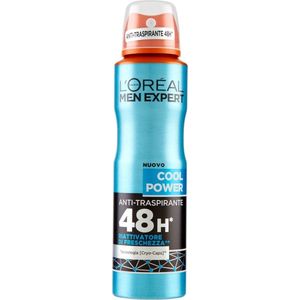 L’Oréal Paris Men Expert Cool Power Mannen Spuitbus deodorant 150 ml 1 stuk(s)