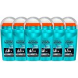 L’Oréal Paris Men Expert Cool Power Deodorant Roller - 6 x 50 ml