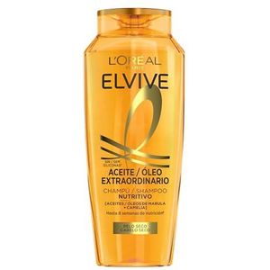 L'Oreal Paris Elvive buitengewone olie voedende shampoo voor droog haar, 370 ml, cranberry, bloemen