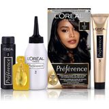 L'Oréal Paris Préférence Zwart 1 - Permanente Haarkleuring