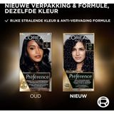 L'Oréal Paris Préférence Zwart 1 - Permanente Haarkleuring