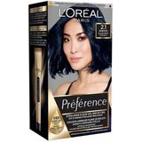 L'Oréal Paris Préférence 2.10 - Blauw Zwart - Permanente Kleuring - Extra-Langhoudend