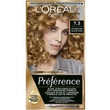 L'Oréal Paris Préférence Classic Goud Middenblond 7.3 - Permanente Haarkleuring