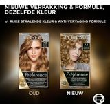 3x L'Oréal Preference Haarkleuring 7.3 Floride - Goudblond