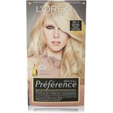 3x L'Oréal Preference Haarkleuring 10.1 Helsinki - Cool Blondes
