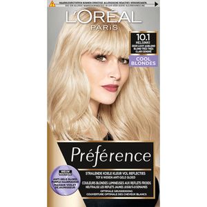 3x L'Oréal Preference Haarkleuring 10.1 Helsinki - Cool Blondes