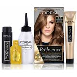3x L'Oréal Preference Haarkleuring 06 Ombrie - Donkerblond