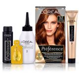 L'Oréal Paris Préférence Licht Goudbruin 5.3 - Permanente Haarkleuring