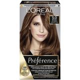 L'Oréal Paris Préférence Lichtbruin 5 - Permanente Haarkleuring