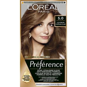 L'Oréal Paris Préférence Lichtbruin 5 - Permanente Haarkleuring