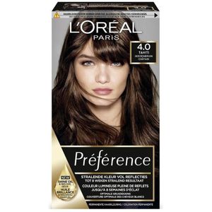 L'Oréal Paris Préférence Middenbruin 4 - Permanente Haarkleuring