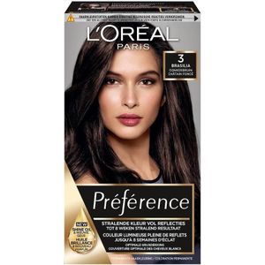 L'Oréal Paris Préférence Donkerbruin 3 - Permanente Haarkleuring