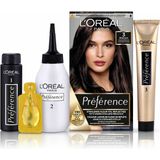 L'Oréal Paris Préférence Récital Haarverf - 3 Brasil - 3 stuks voordeelverpakking