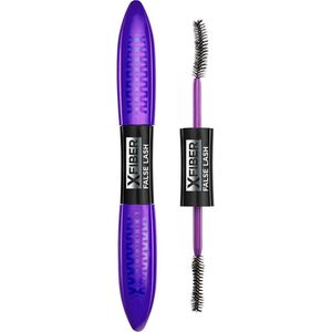 L'Oréal Paris False Lash Superstar X Fiber Mascara - Zwart