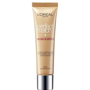L'Oréal Paris L'Oreal Paris Highlighter Make-Up Foundation Perfect Match Highlighter 101.W Golden Glow Strobing Contouring