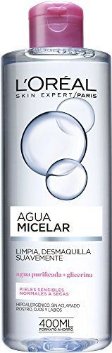 Make-Up Verwijder Micellair Water L'Oreal Make Up Agua Micelar Suave Gevoelige huid 400 ml