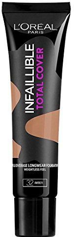 L'Oréal - Infallible Total Cover Foundation - Amber