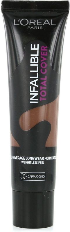 L'Oréal Infallible Total Cover Foundation - 33 Cappuccino