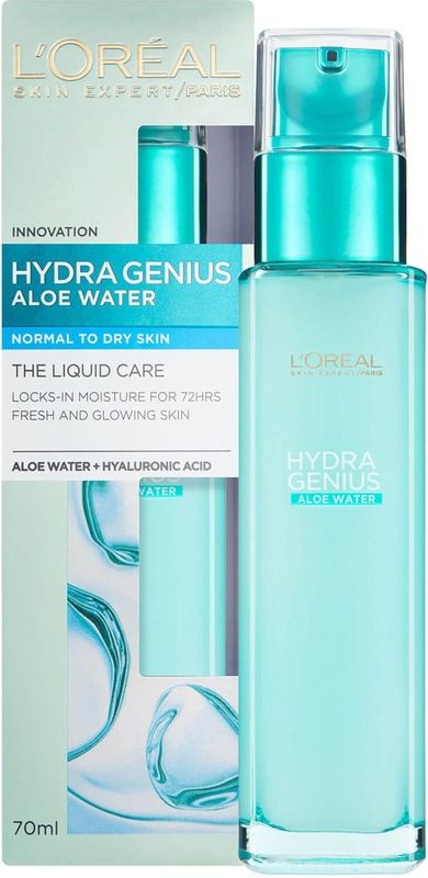 L’Oréal Paris Hydra Genius hydraterende gezichtsverzorging voor Normale tot Droge Huid 70 ml