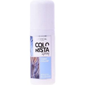 L'Oréal Paris - Colorista Spray - Pastel Blue - 1 Dag Haarkleuring
