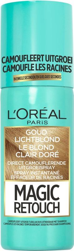 L’Oréal Paris Magic Retouch Goud Lichtblond - Camouflerende Uitgroeispray - 75 ml