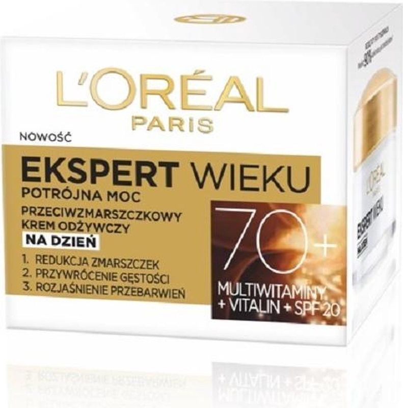 L'Oréal Paris - Age Expert - Anti-rimpel Voedende Dagcrème - 70+ - SPF20