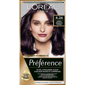 L'Oréal Paris Préférence Classic Bordeaux Rood 4.62 - Permanente Haarkleuring