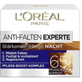 L'Oréal Paris Nachtpflege für das Gesicht, Anti-Aging Nachtcreme zur Minderung von Falten, Vitamin B3 und Vitamin E, Festigt und revitalisiert die Haut, Anti-Falten Experte, 1 x 50 ml