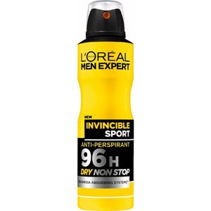 L’Oréal Paris Men Expert Invincible Sport Deodorant - 6 x 150ml