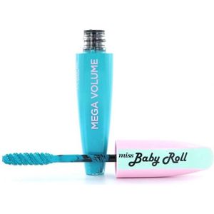 L'Oréal - Mega Volume Miss Baby Roll - Mascara - Teal Blue