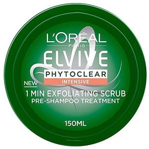 Loreal Phytoclear Intensive Exfoliating Scrub, Pre-Shampoo Behandeling, 150 ml